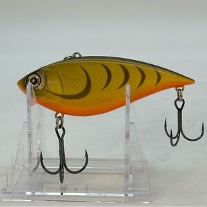 Vtg DAIWA TD VIBRATION S 3” 0.7oz Lipless Crank (New No Box) Tiger Stripped